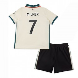 Camisola Liverpool James Milner 7 Criança Equipamento Segundo 2021-2022 Manga Curta